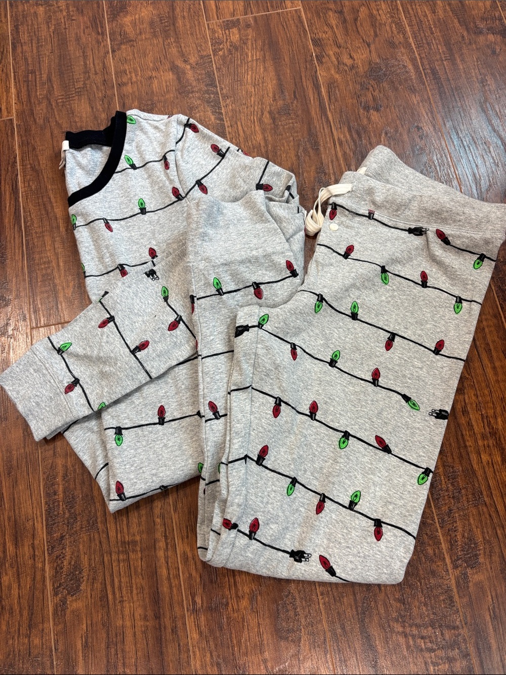 J. Crew Light Heather Gray Drawstring Lounge Pants